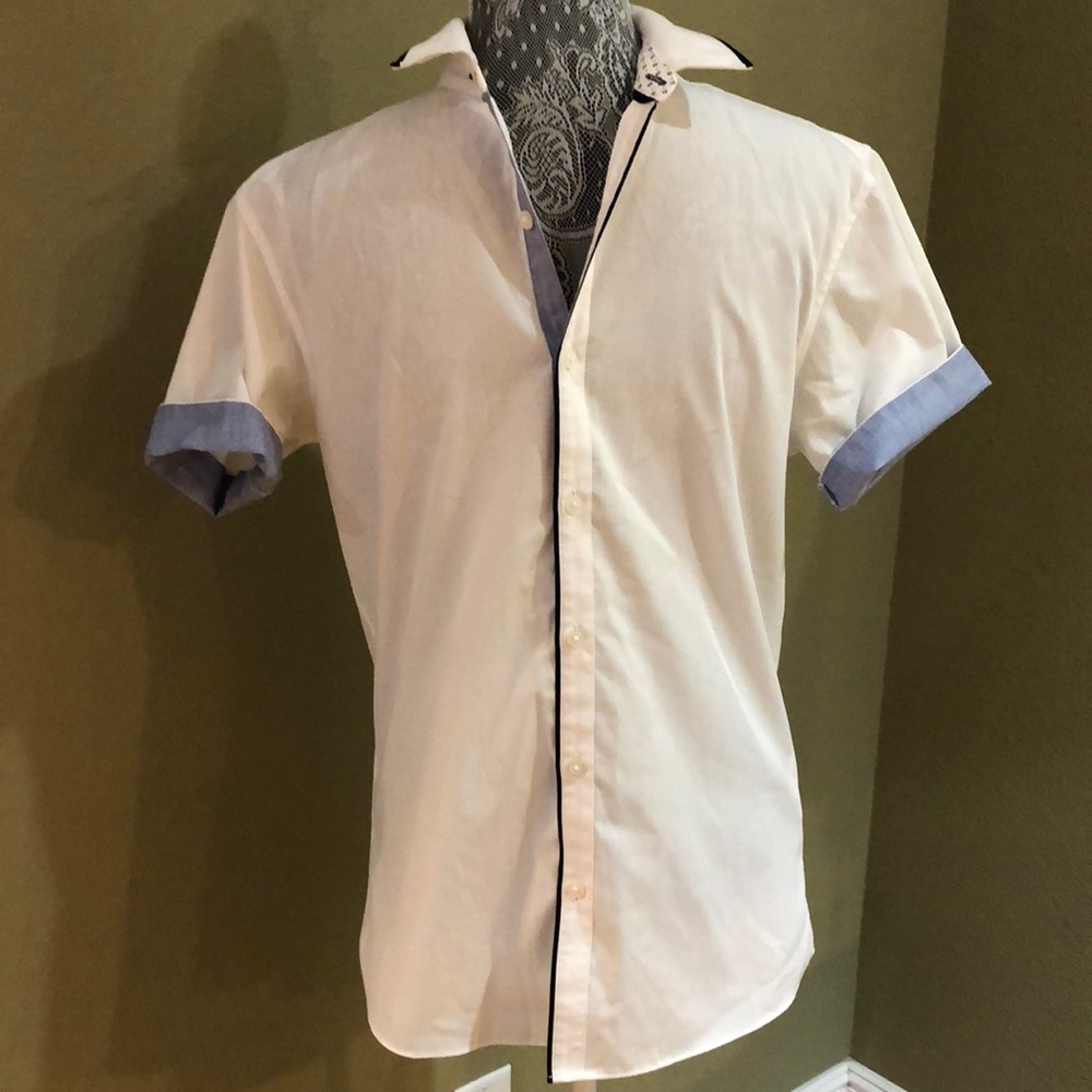Top-man Slim Fit Button Down Shirt